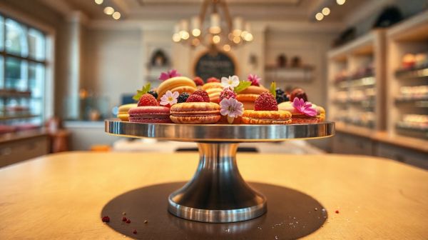 10 astuces pour embellir vos gâteaux avec un plateau tournant électrique